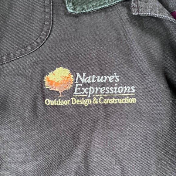 LL Bean Chore Barn Coat Jacket Men's L Plaid Flannel Lined Work Field cotton - Picture 4 of 15